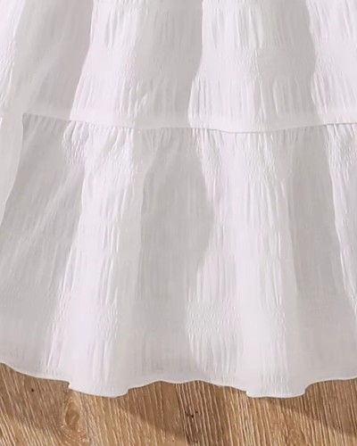 Robe fille blanche pas chère