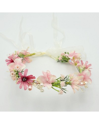 Couronne florale Roseline