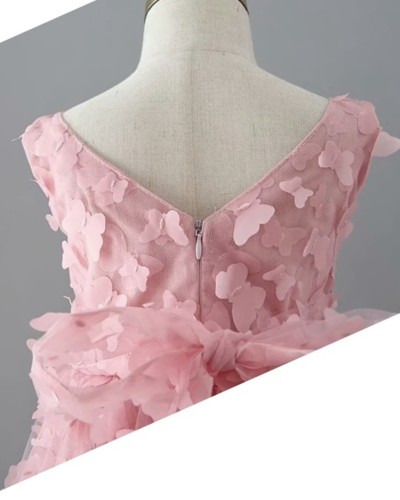 Robe Cérémonie Fille Papillon