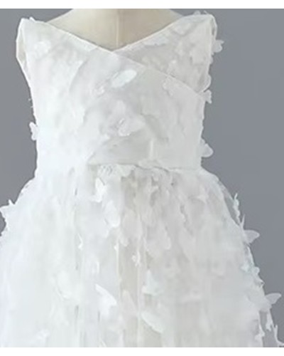 Robe Cérémonie Fille Papillon