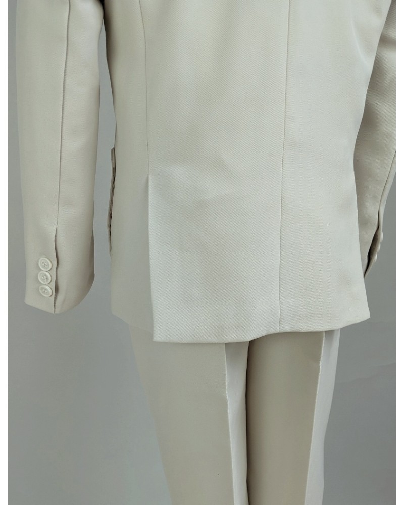 Costume 3 Pièces Slim Fit à Carreaux Pour Garçon | Vêtements De