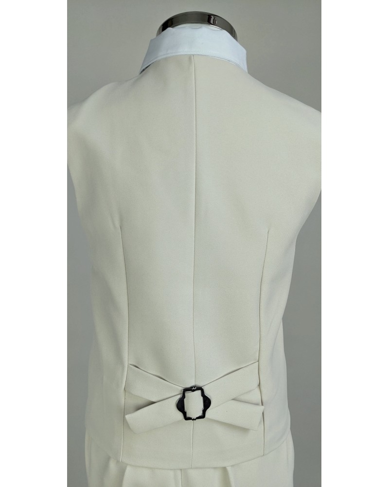 Costume 3 Pièces Garçon Slim Fit - Veste, Pantalon Et Gilet Pour Mariage, Bal Ou Cérémonie
