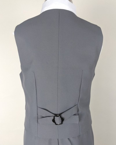 costume enfant luxe gris