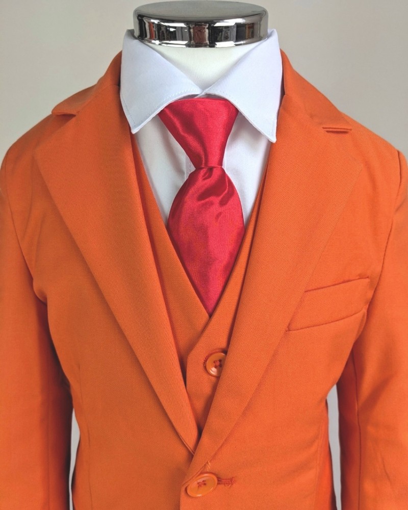 COSTUME ORANGE ENFANT