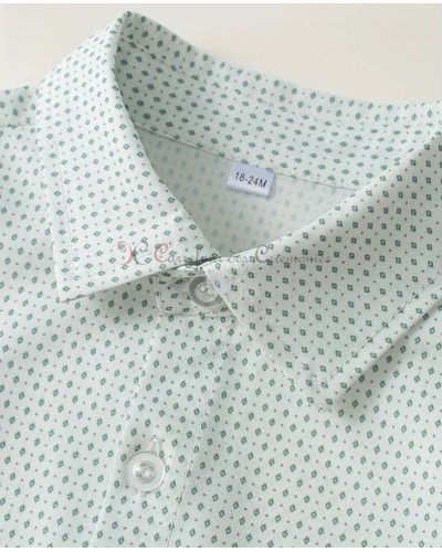 Ensemble Garçon Merlin Vert Sauge