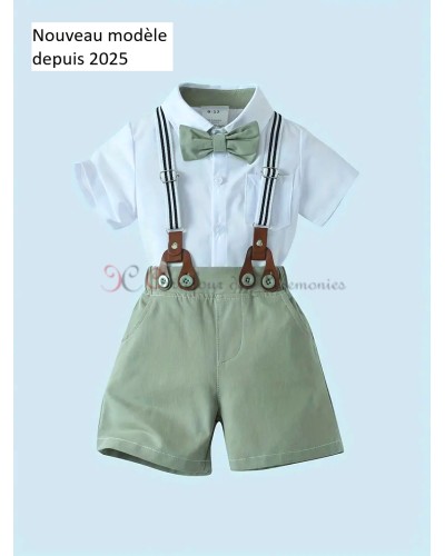 ensemble court vert sauge