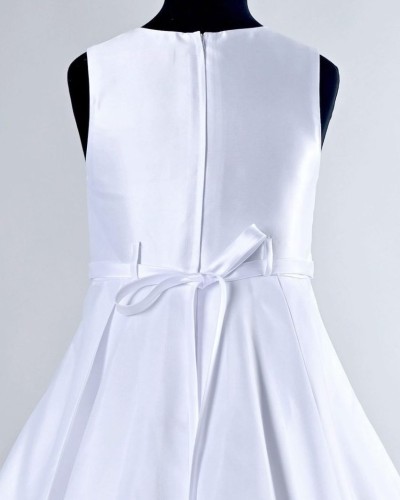 robe communion blanche camelia