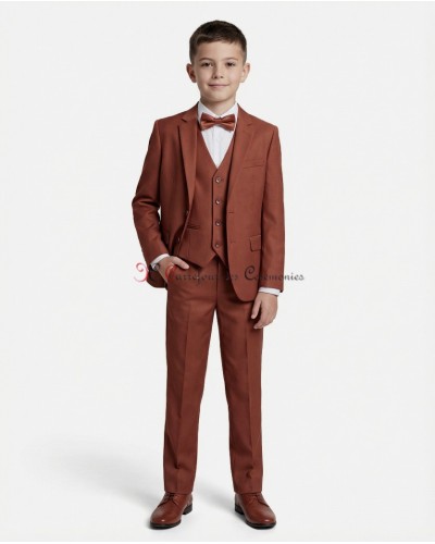 costume terracotta foncé