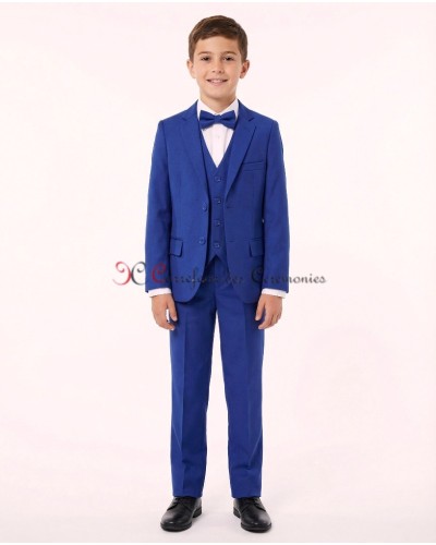 costume bleu roy enfant