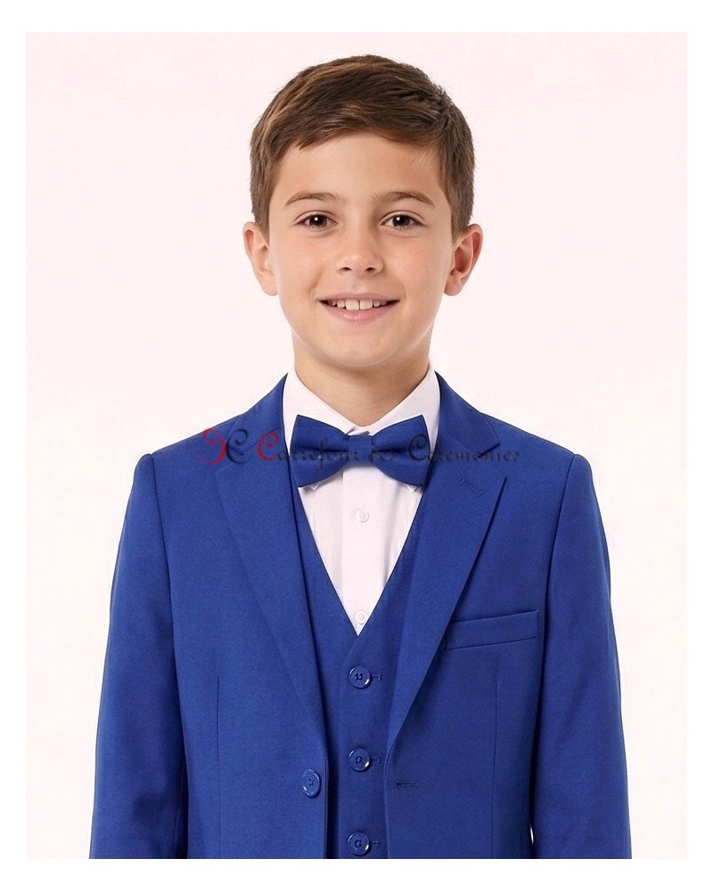costume bleu roy enfant