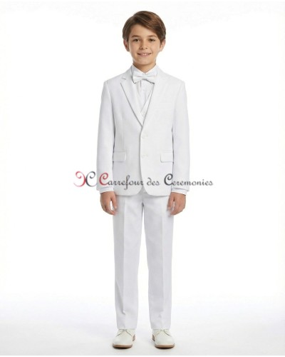 costume communion blanc enfant