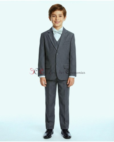 costume gris enfant moyen