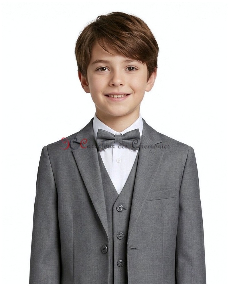 costume gris enfant