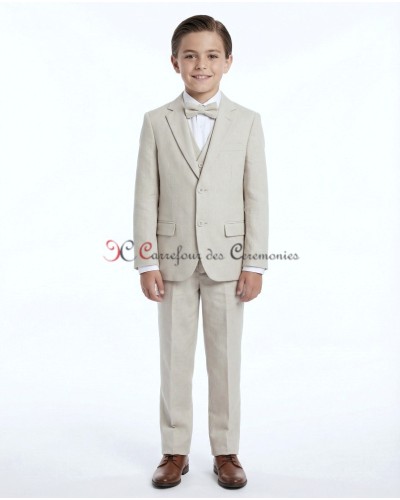 costume beige sable enfant