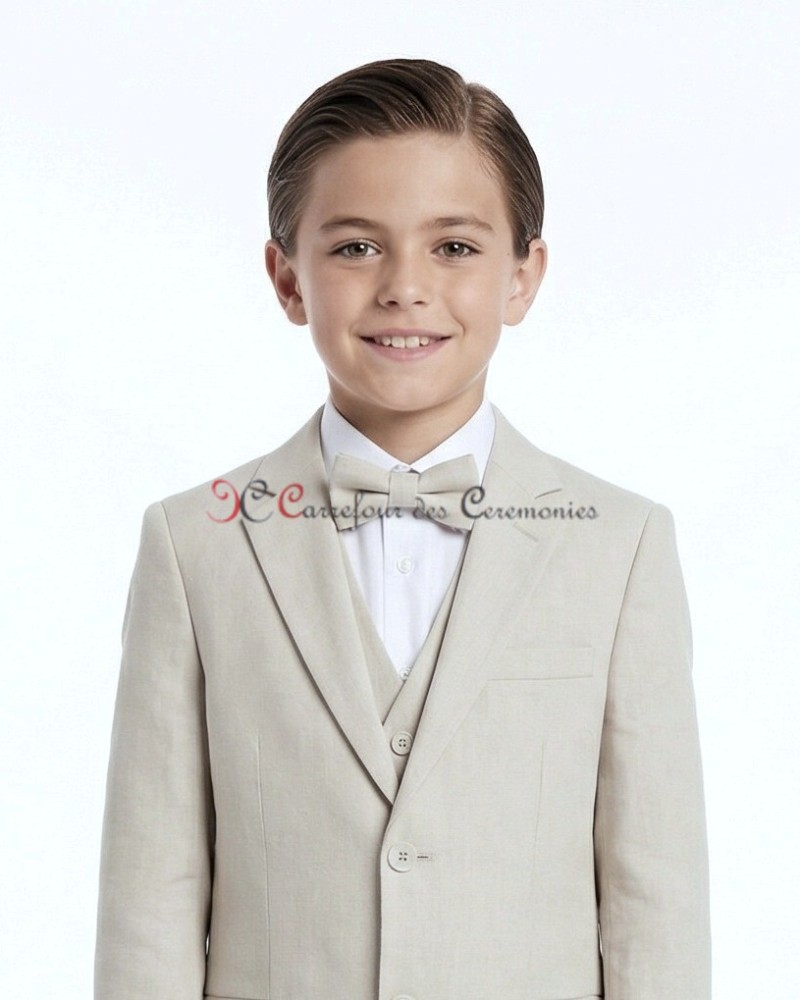 costume beige sable enfant