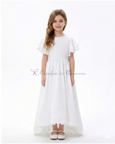 robe ceremonie fille avec traine