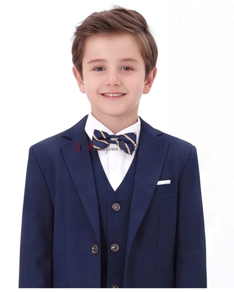 costume bleu marine bastien