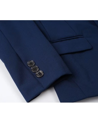 costume bleu marine bastien