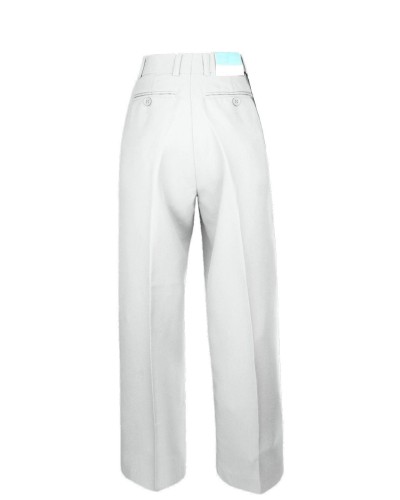 Pantalon communion blanc