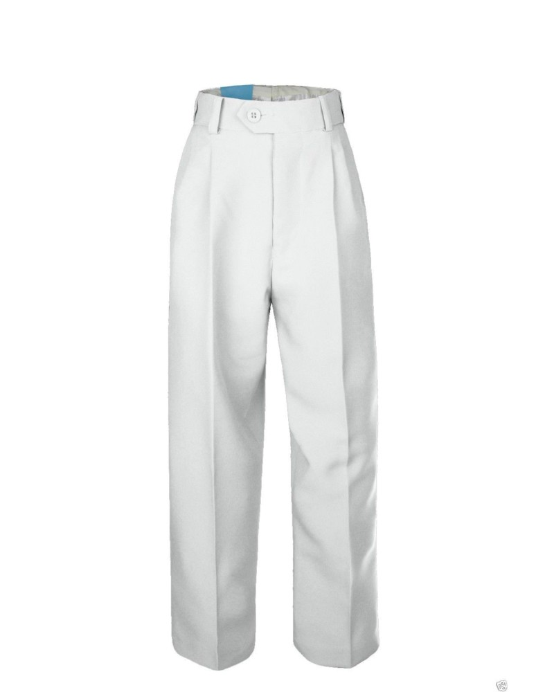 Pantalon communion blanc