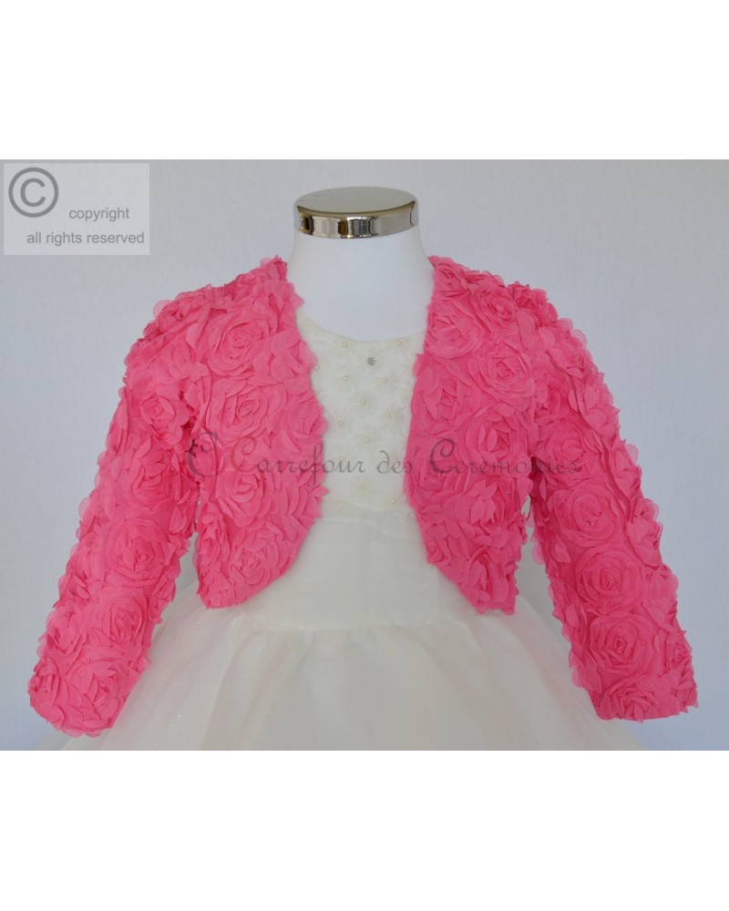 Bolero fushia mariage 2025