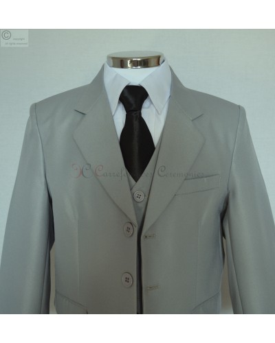 costume Emilio gris clair