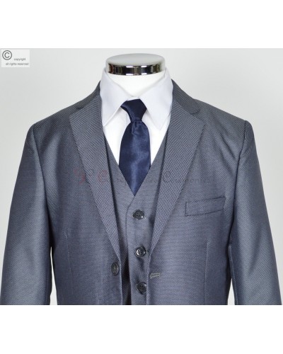 Costume gris bleu Valentin