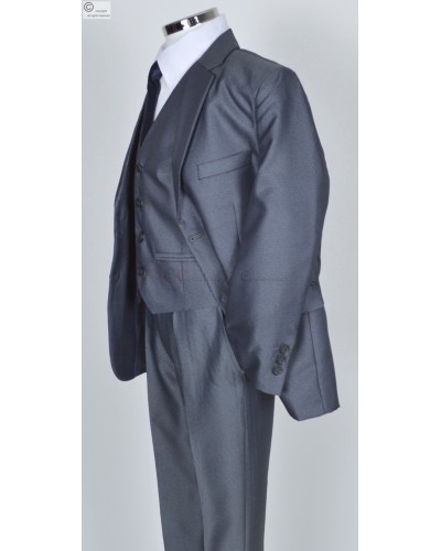 Costume gris bleu Valentin