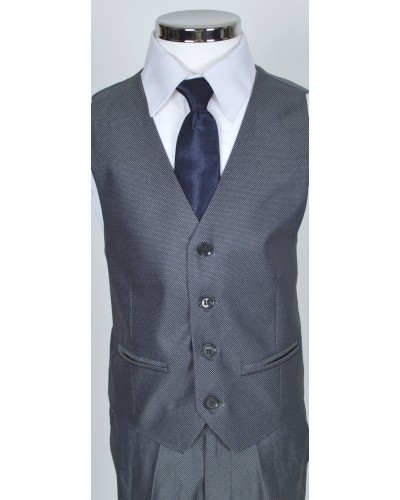 Costume gris bleu Valentin