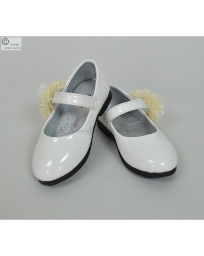 Chaussure bébé blanche Arielle