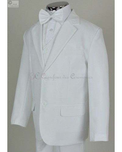 costume communion blanc Victor