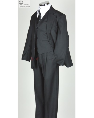 costume garçon noir François