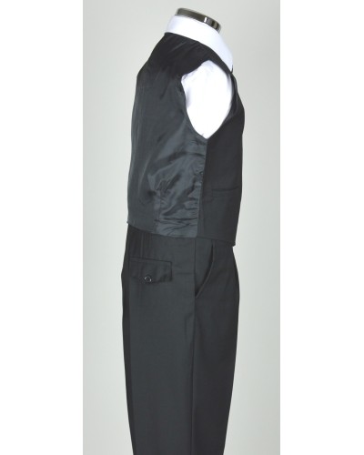 costume garçon noir François
