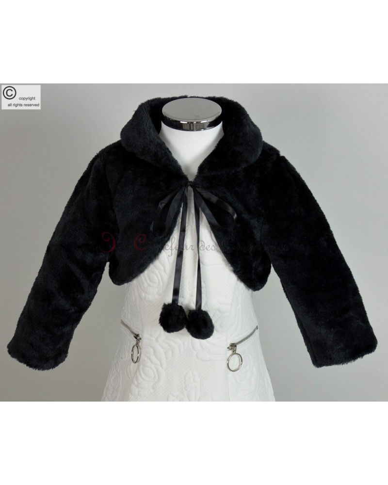 Manteau de soiree fille