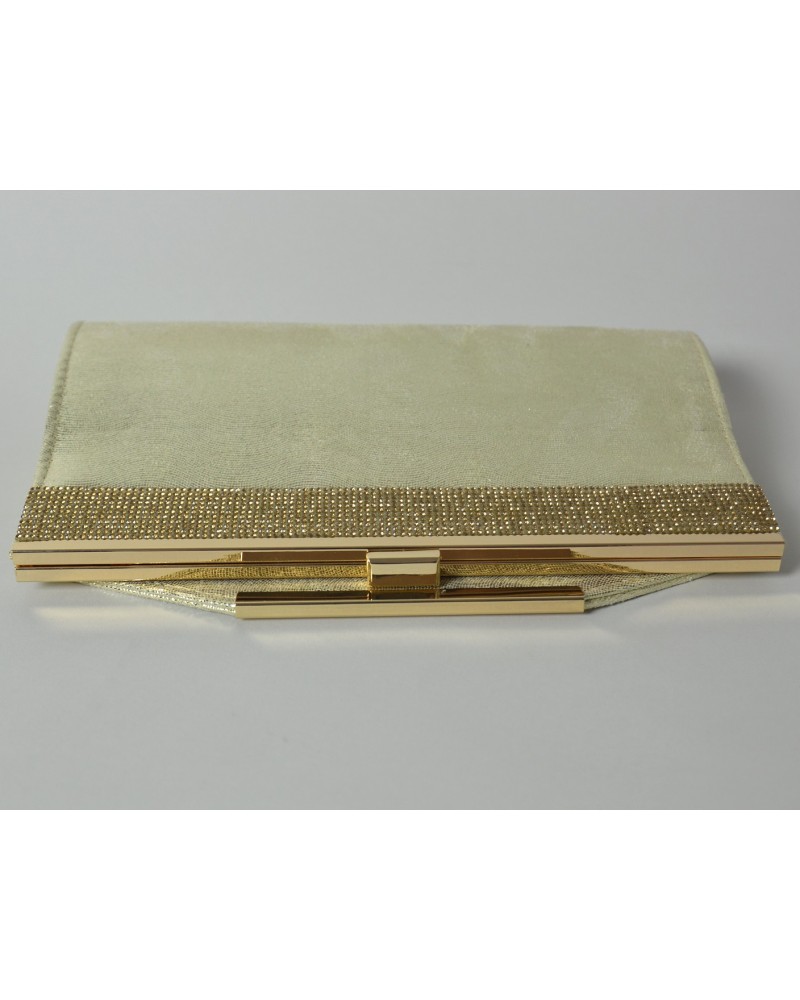 Pochette de Soirée / Cérémonie à facettes - Collection "Le 70" - Métal