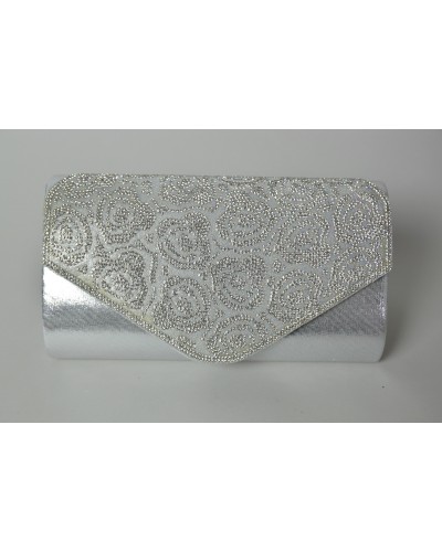 Sac de soiree silver