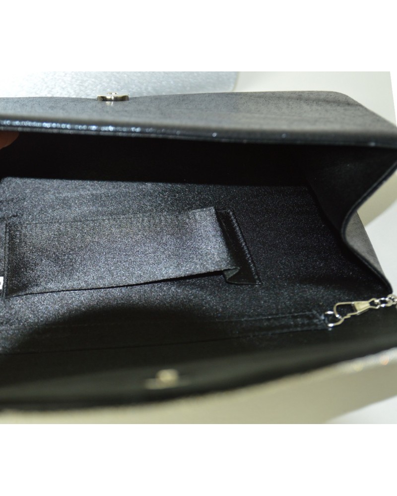 Petit Sac De Soirée Noir Accessorize - Taille Small, En Coton, Doublure Tissu - Occasion, Parfait Pour Sorties