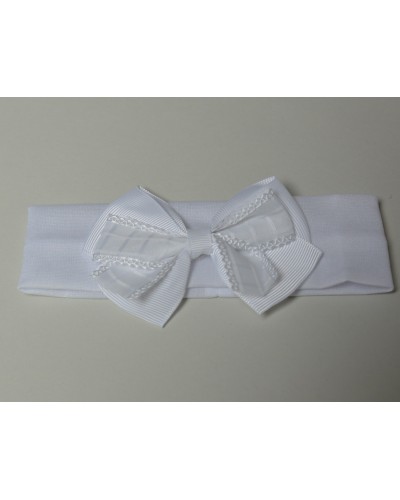 Bandeau blanc simple