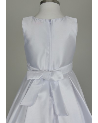 robe fille blanche Lina