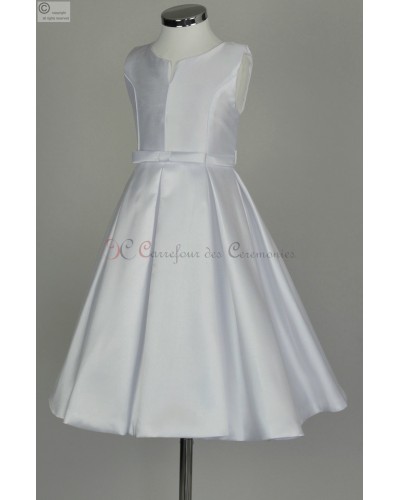 robe fille blanche Lina