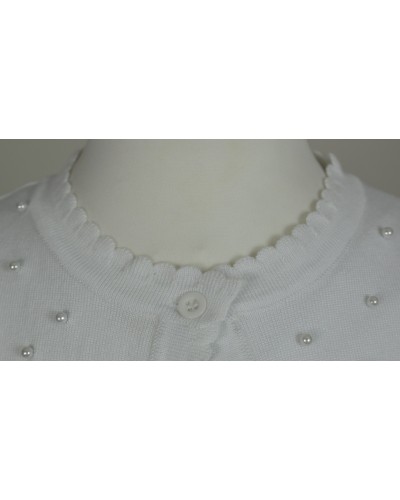 Bolero blanc Laetitia