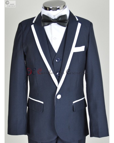 costume Thibault Bleu marine