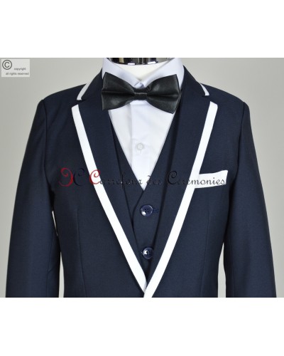 costume Thibault Bleu marine