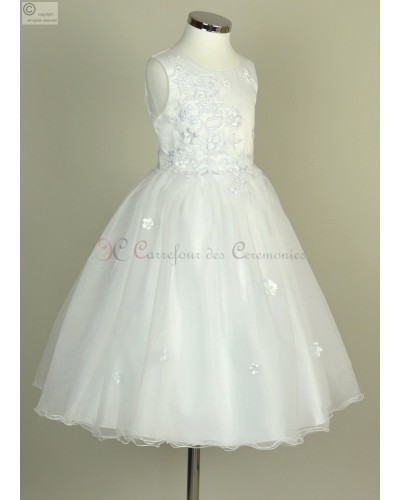 robe  ecru Camélia