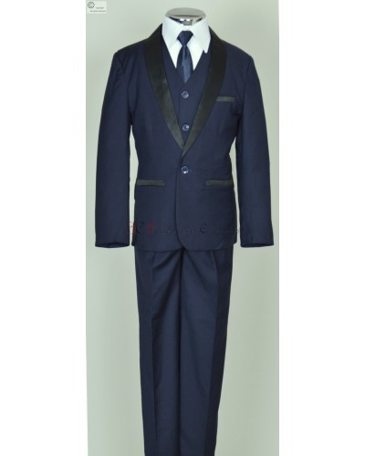 costume bleu marine Martin