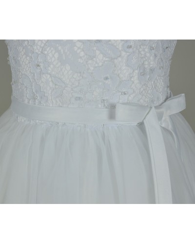 robe blanche enfant Anaïs