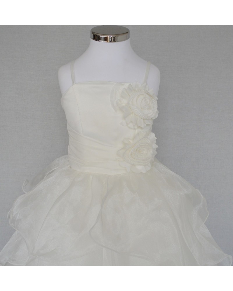 Robe Velours écrue Zara Fille 3/4 Ans - Taille 104 - État Très Bon - Occasion