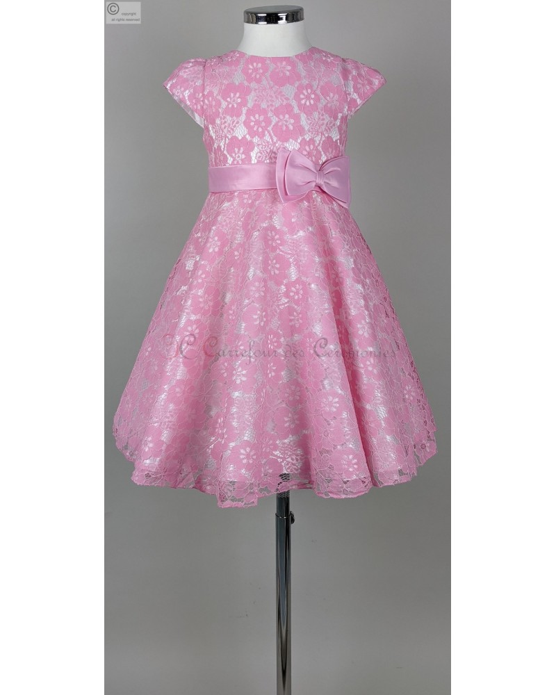 robe ceremonie fille courte Alyssa