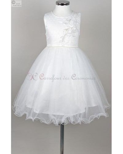 robe courte de ceremonie fille Madonne