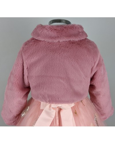 Manteau vieux rose